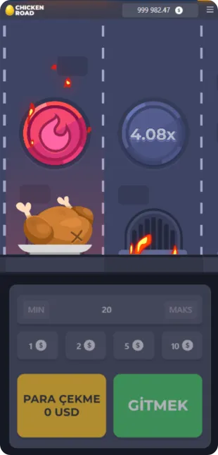 Chicken Road zorluk seçimi
