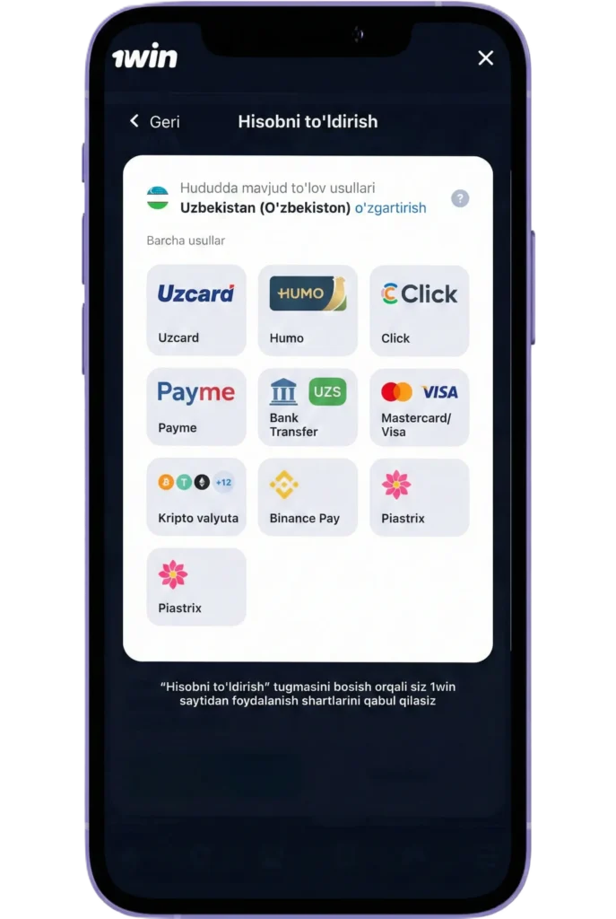 Pul kiriting va bonus oling